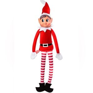 Christmas Elf behaving bad plush toy